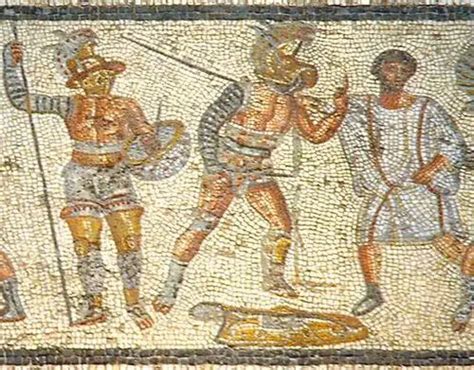 gladiatorial games.